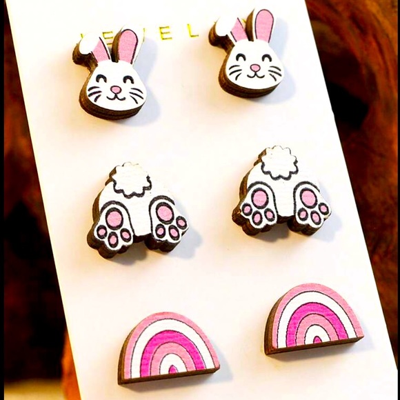 Easter Stud Earring Set - Picture 1 of 4